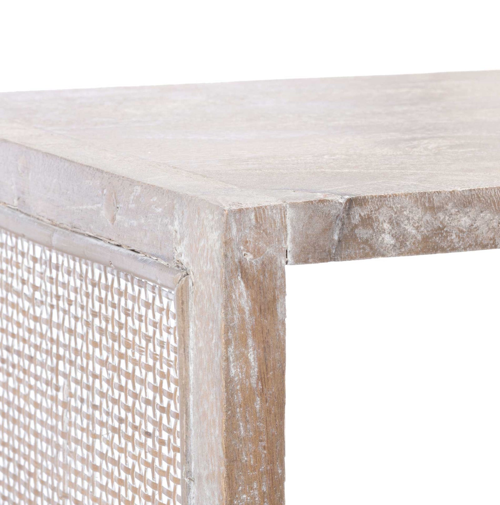 Phoebe 2 Shelf Etagere Gray White Wash