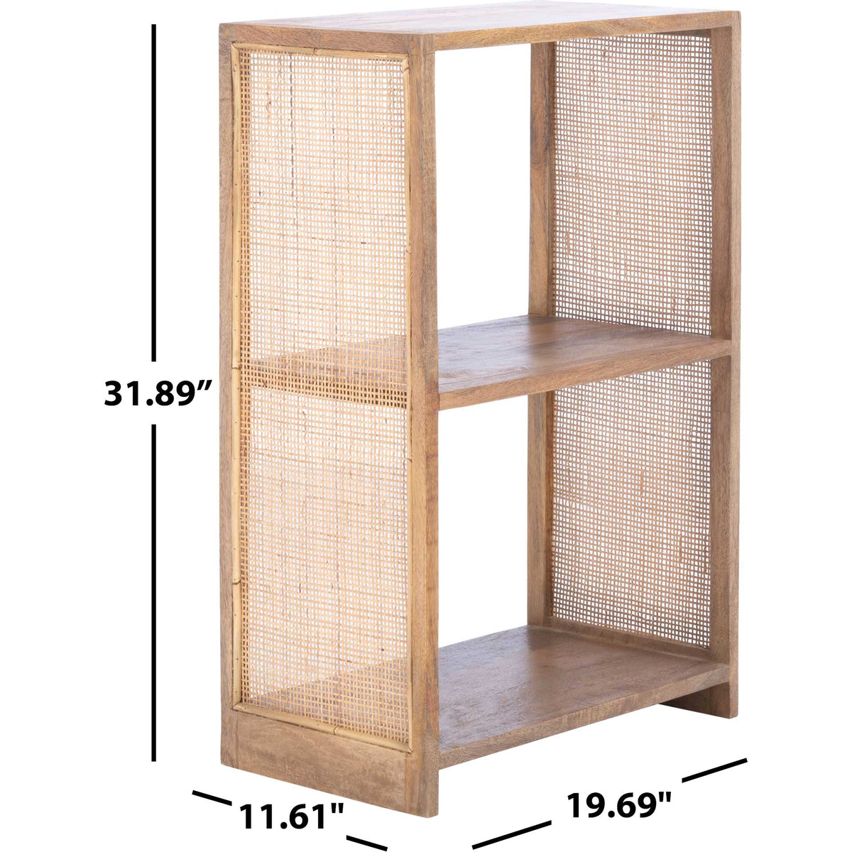 Phoebe 2 Shelf Etagere Natural