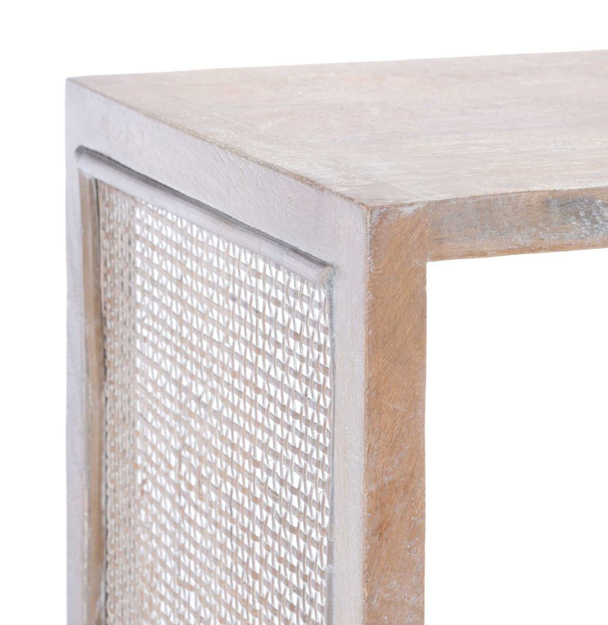 Phoebe 3 Shelf Etagere Gray White Wash