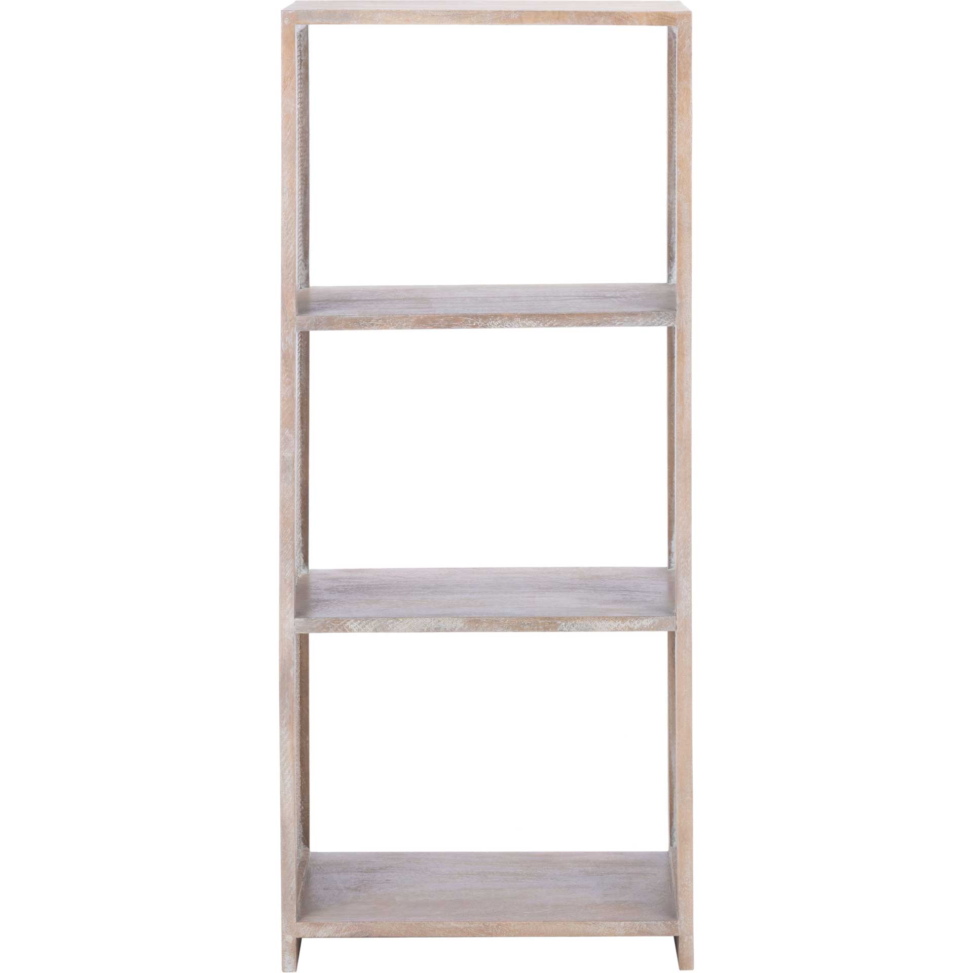 Phoebe 3 Shelf Etagere Gray White Wash