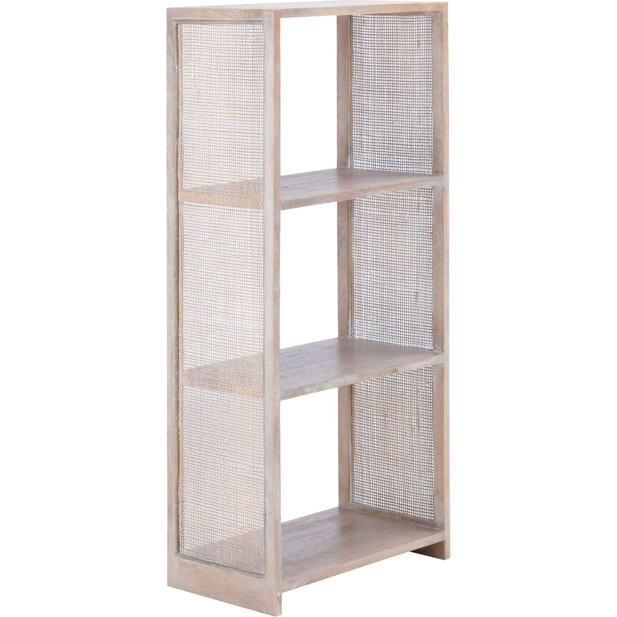 Phoebe 3 Shelf Etagere Gray White Wash