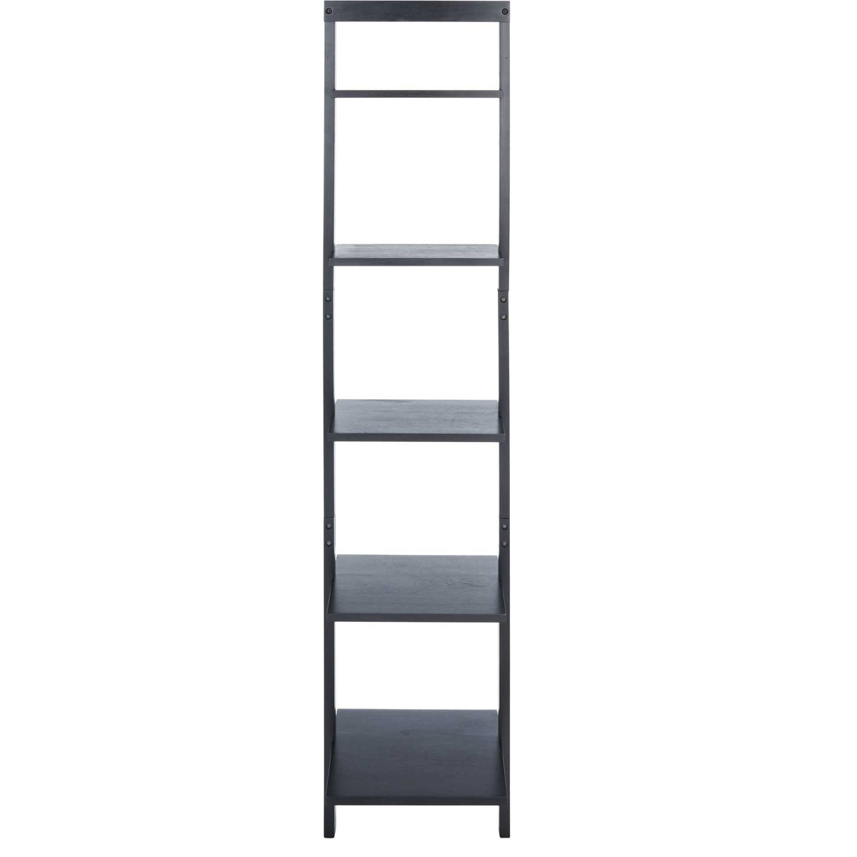 Albina 5 Tier Leaning Etagere All Black