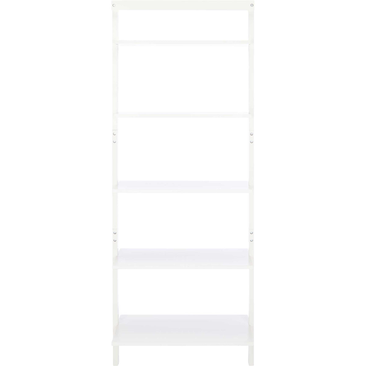 Cuallea 5 Tier Leaning Etagere White