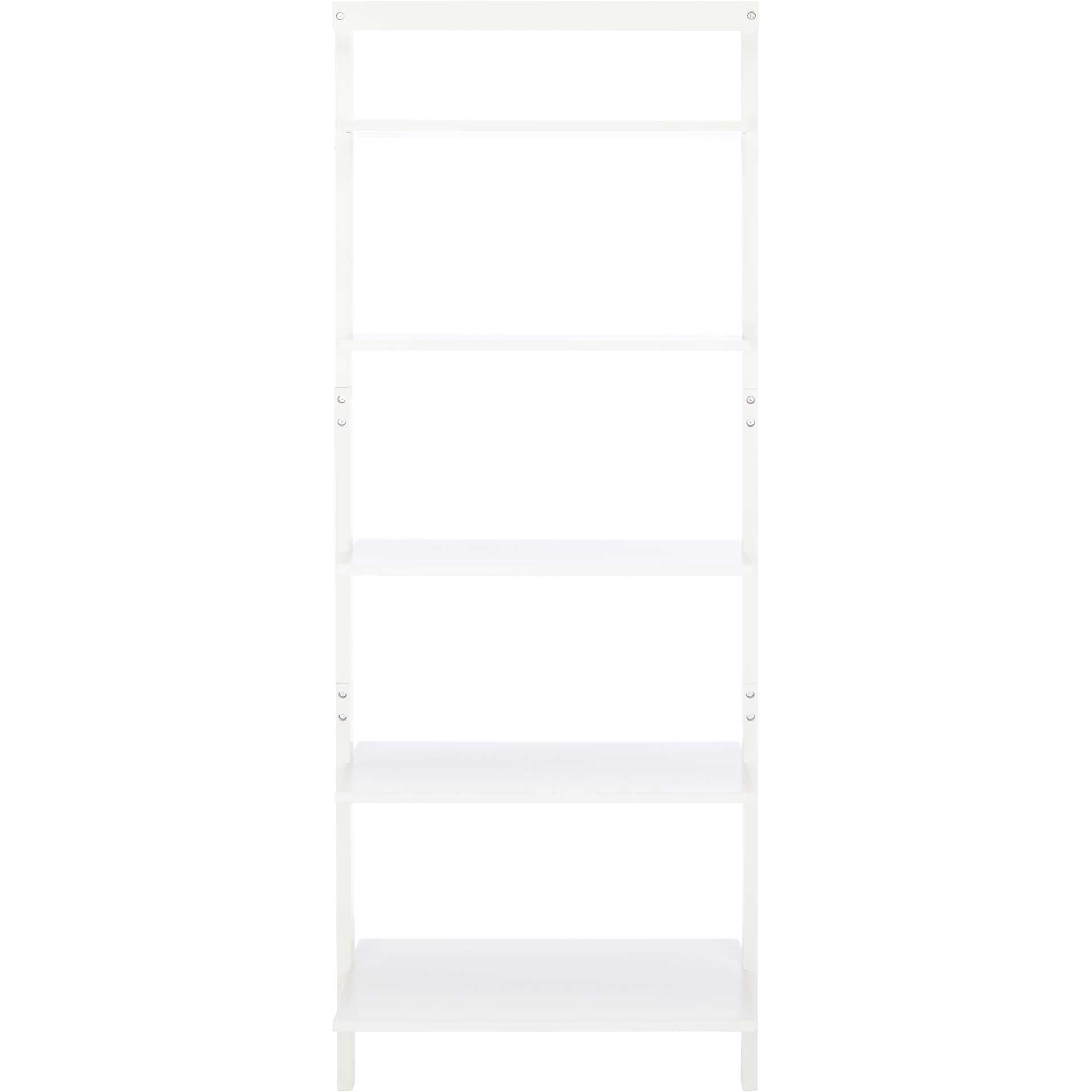 Cuallea 5 Tier Leaning Etagere White