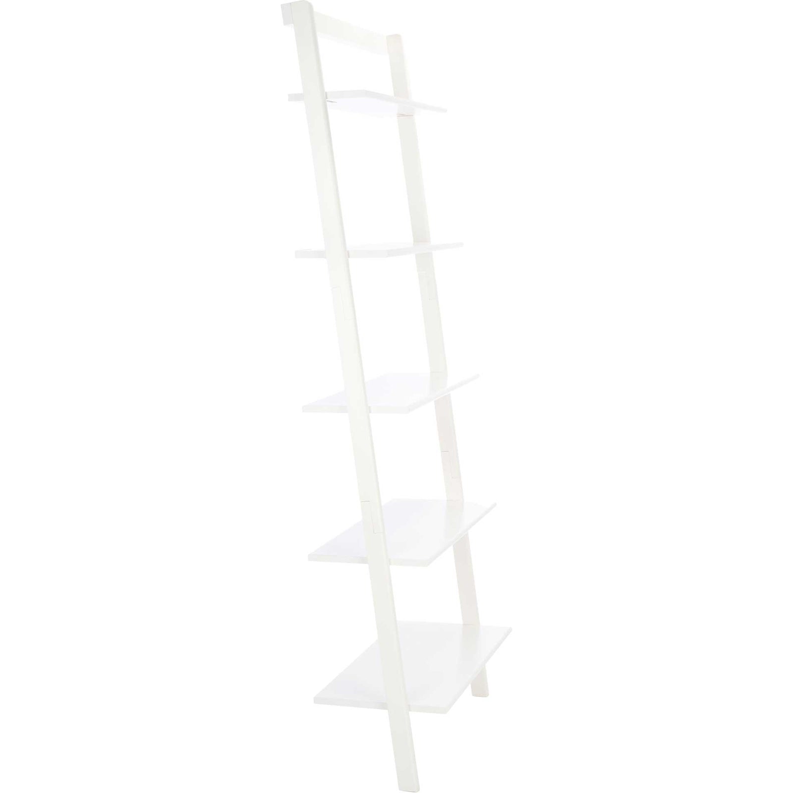 Cuallea 5 Tier Leaning Etagere White