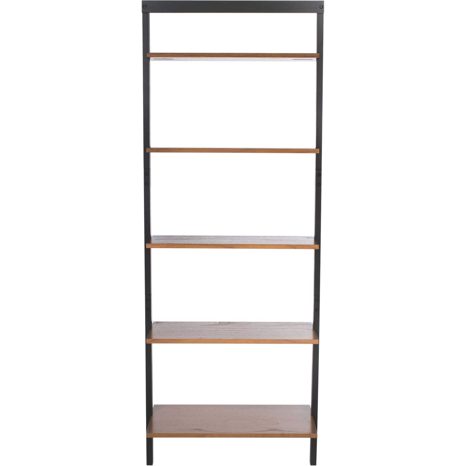 Cuallea 5 Tier Leaning Etagere Natural/Charcoal