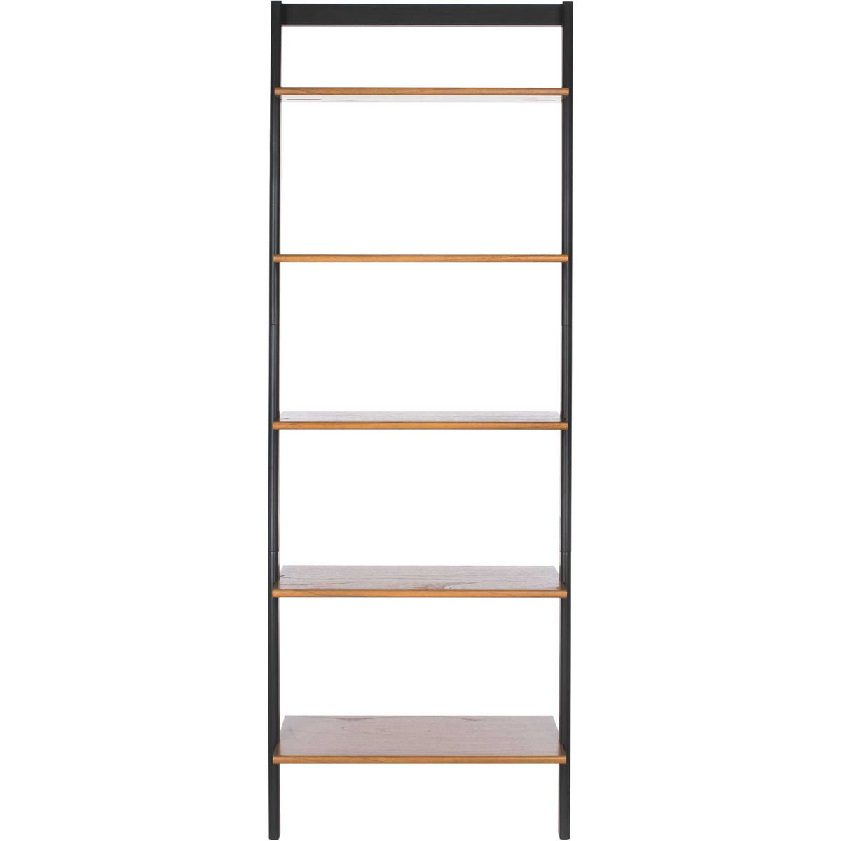 Cuallea 5 Tier Leaning Etagere Natural/Charcoal