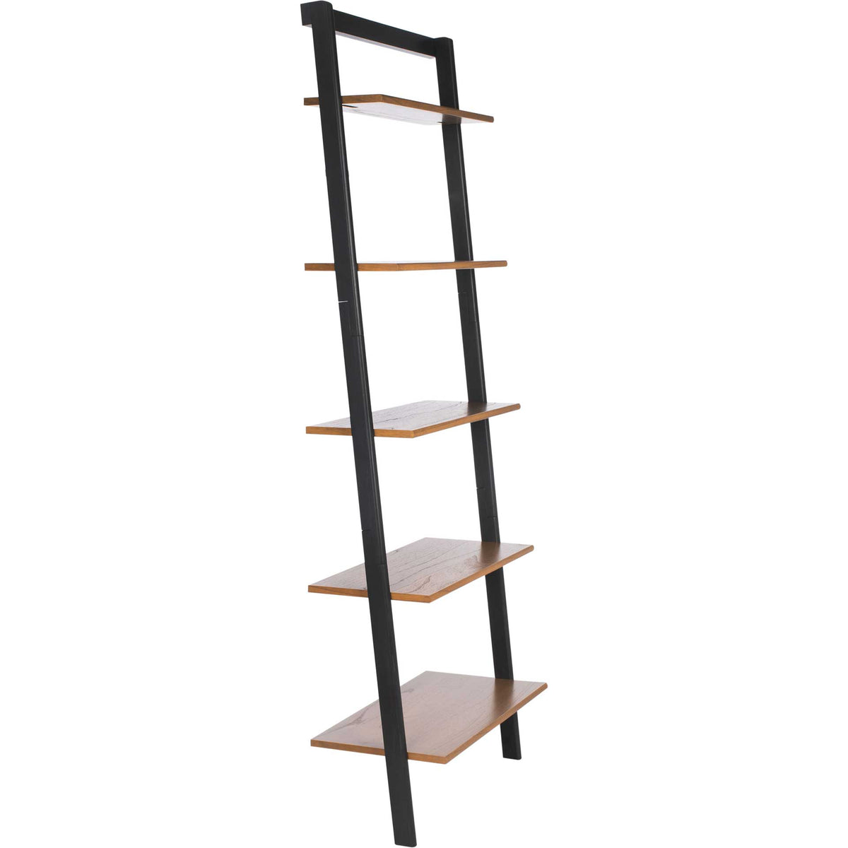 Culver 5 Tier Leaning Etagere Natural/Charcoal