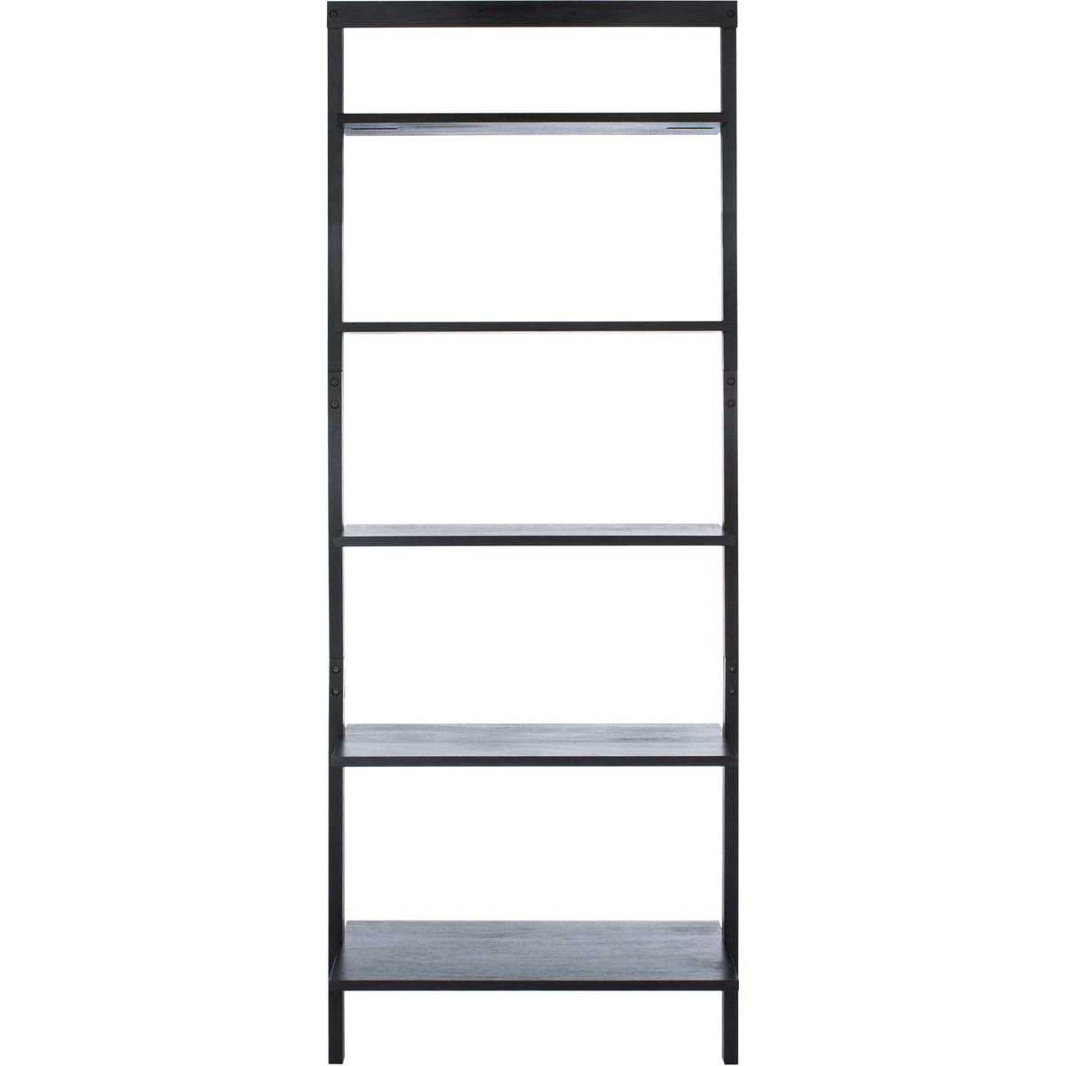 Cuallea 5 Tier Leaning Etagere Black