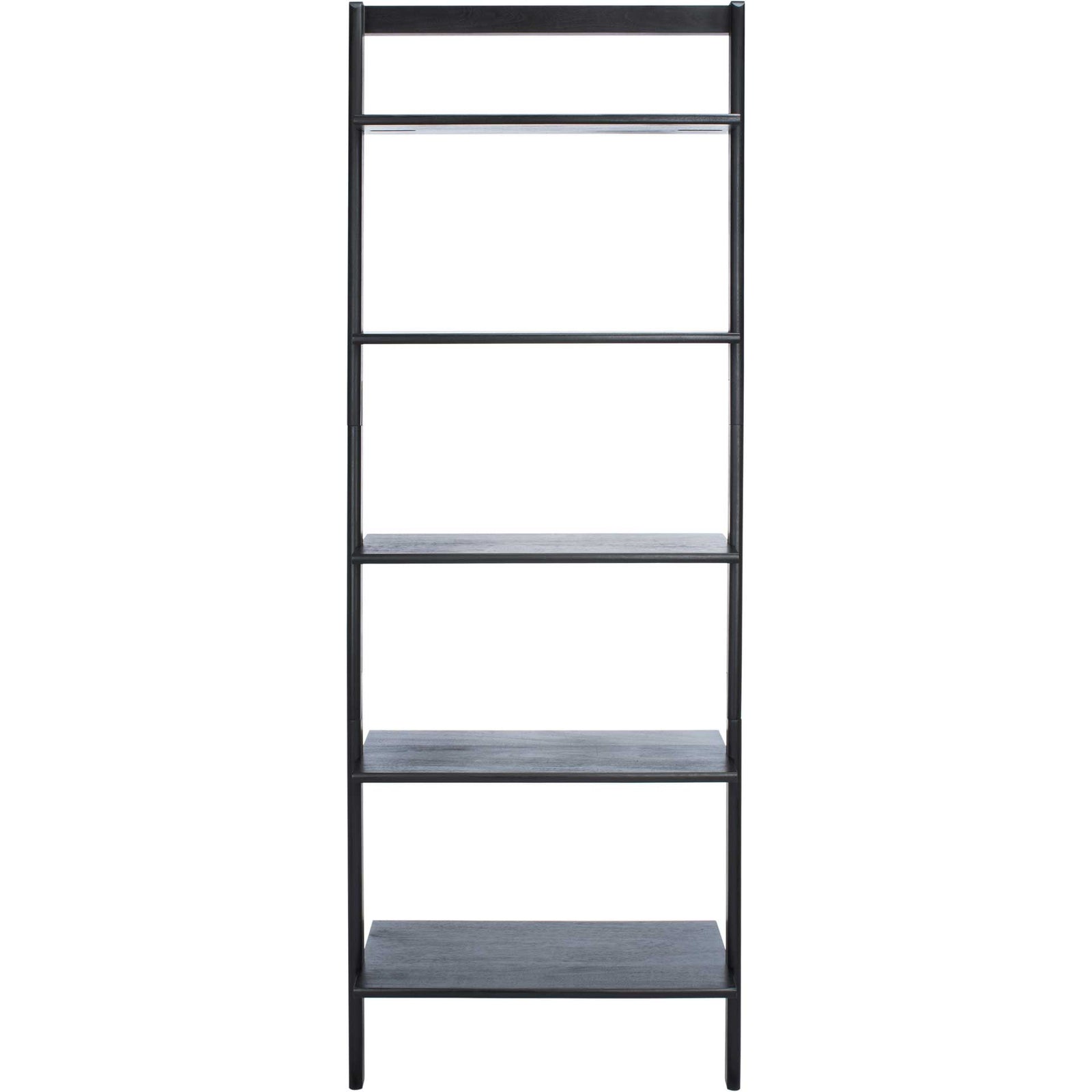 Cuallea 5 Tier Leaning Etagere Black