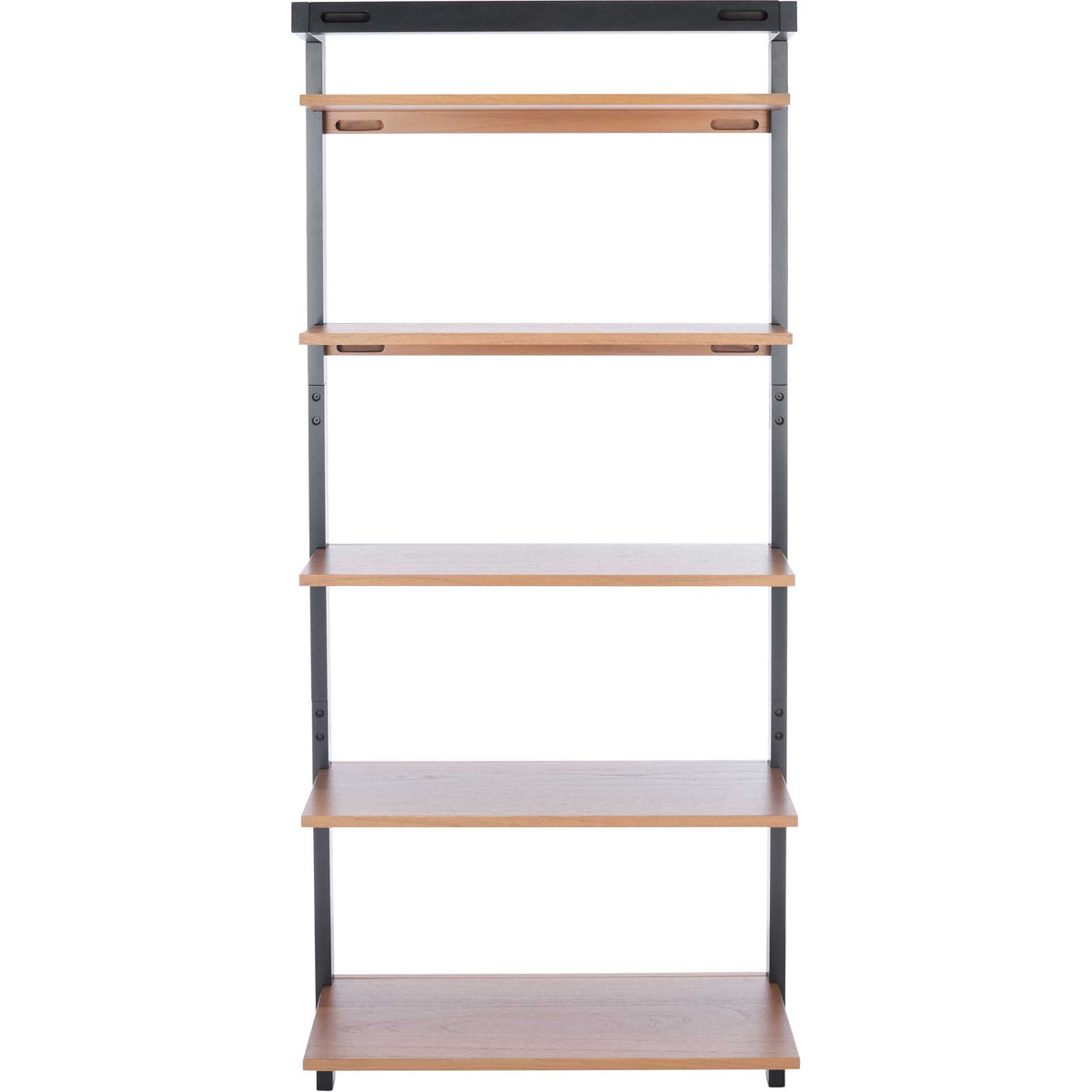 Belami 5 Tier Leaning Etagere Natural/Charcoal