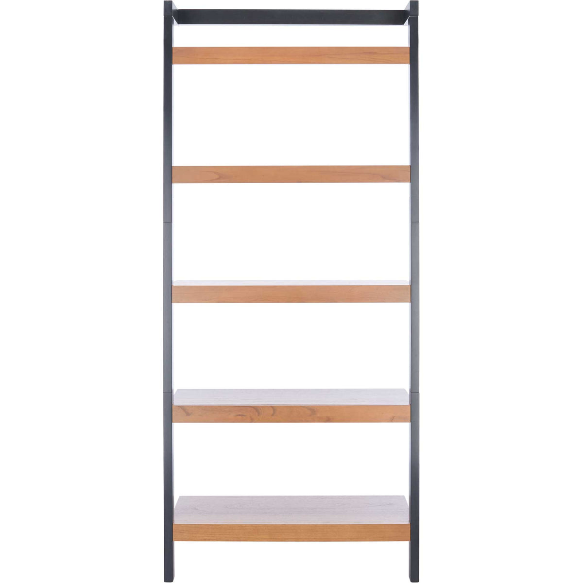 Belami 5 Tier Leaning Etagere Natural/Charcoal