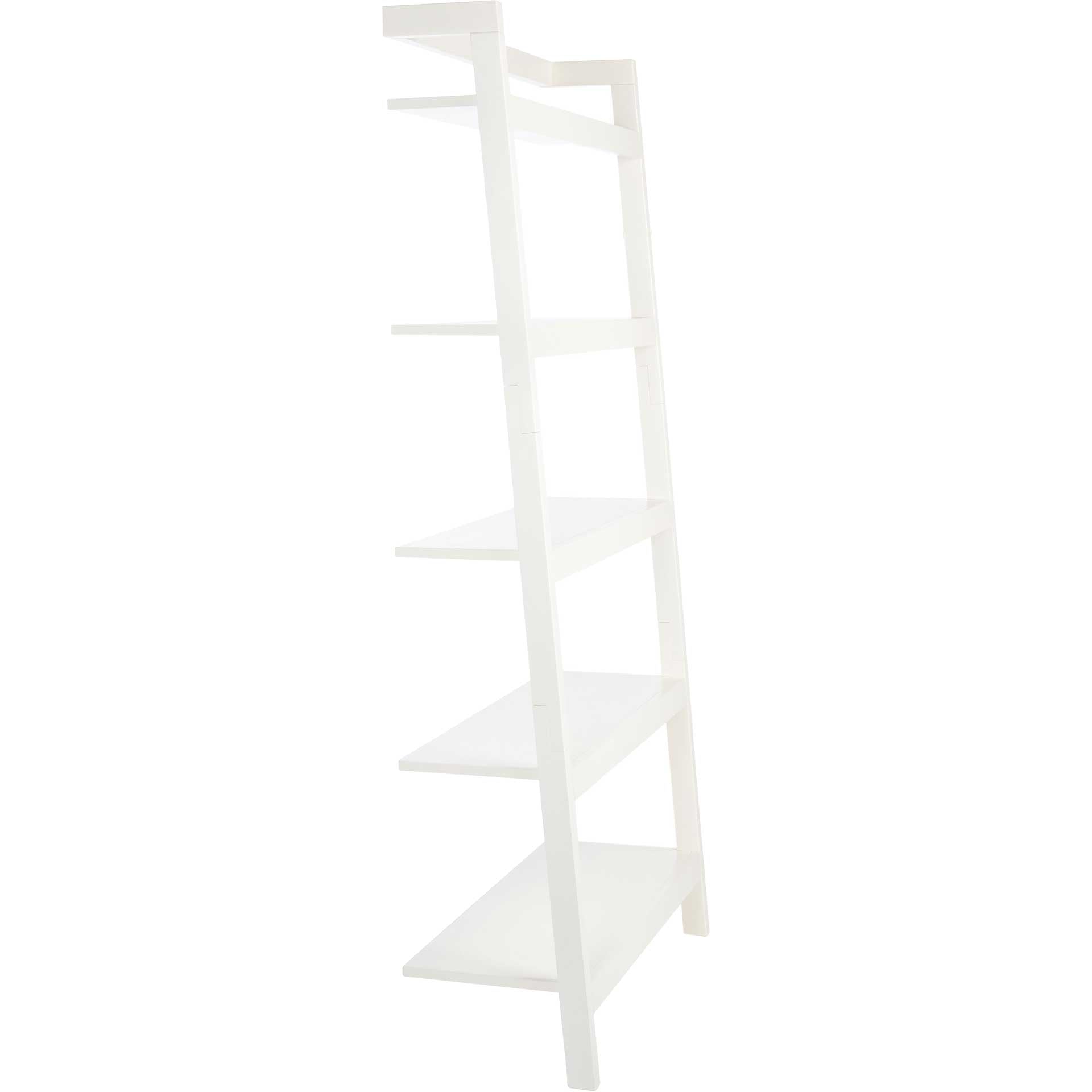 Belami 5 Tier Leaning Etagere White
