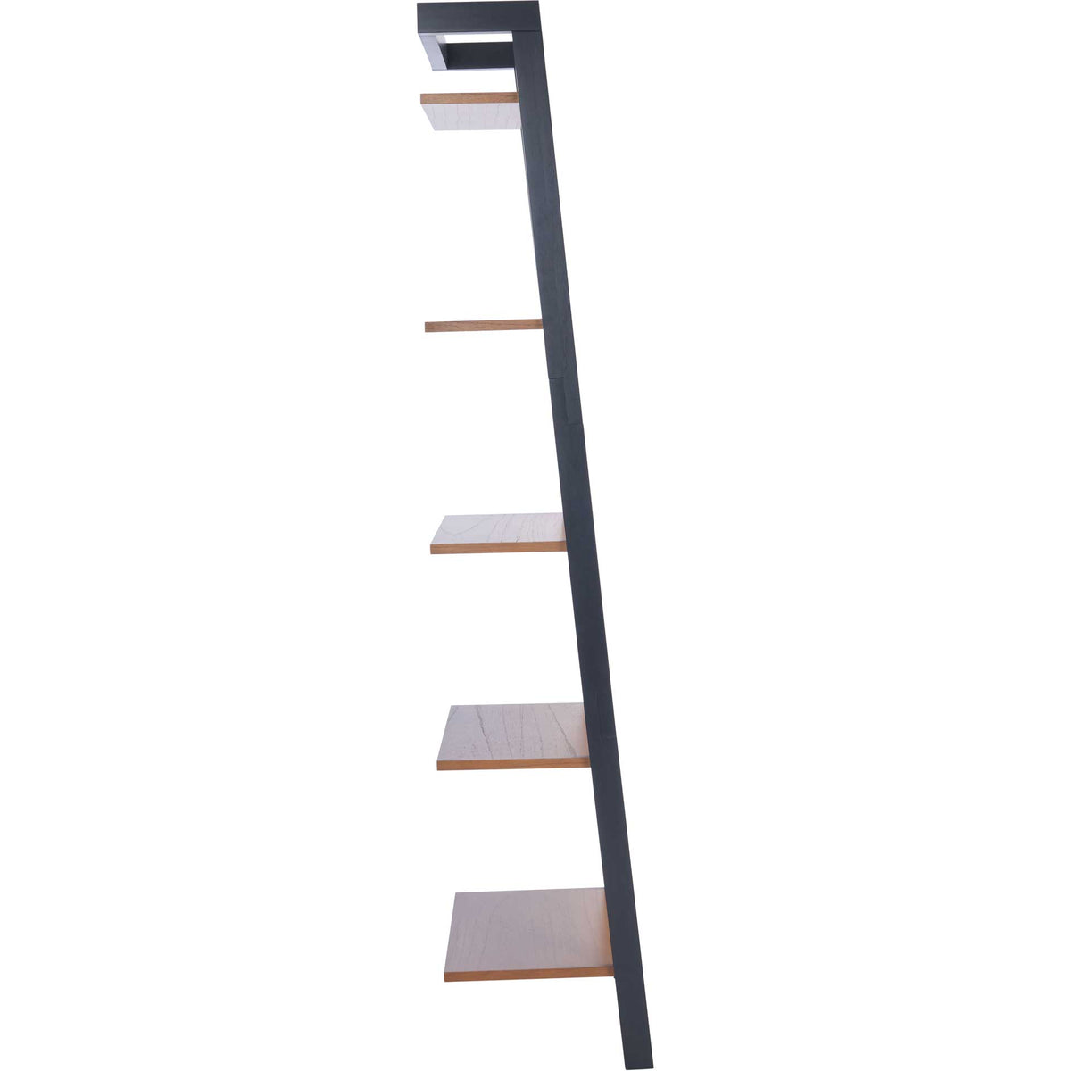 Yara 5 Tier Leaning Etagere Natural/Charcoal