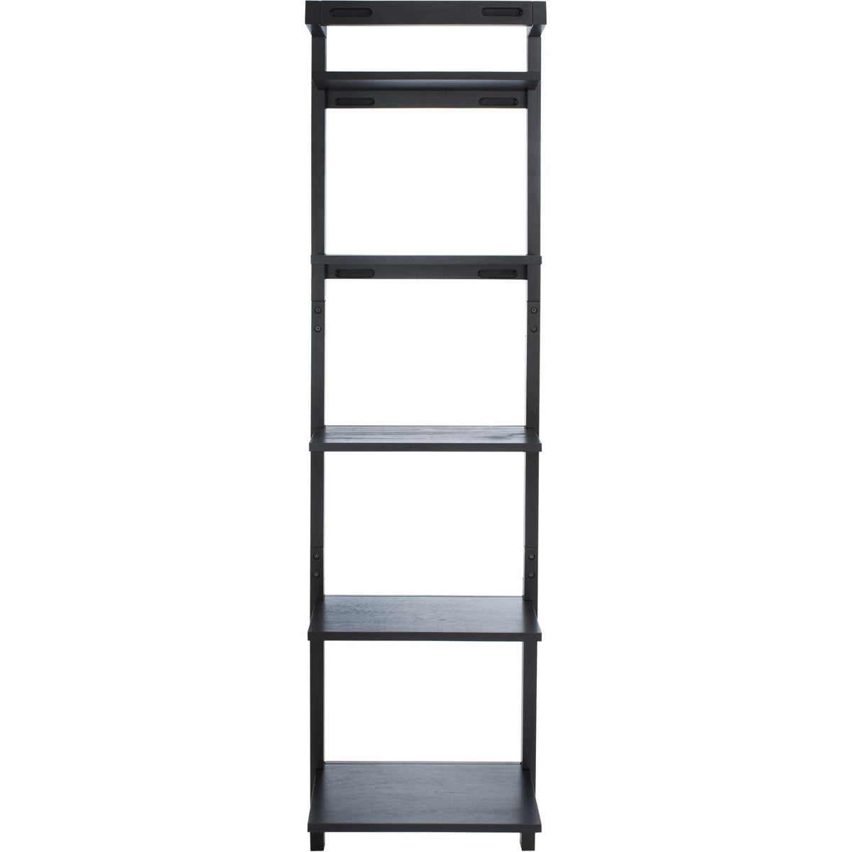 Yara 5 Tier Leaning Etagere Black