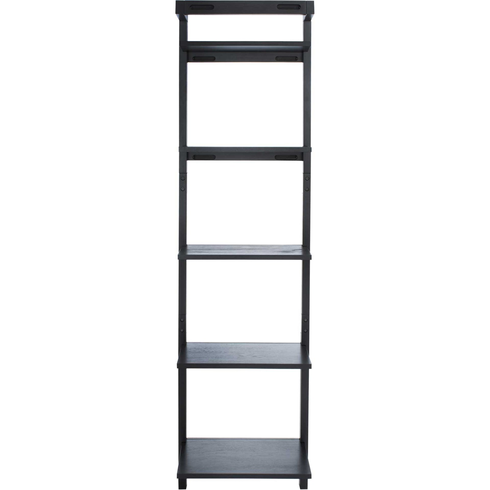 Yara 5 Tier Leaning Etagere Black