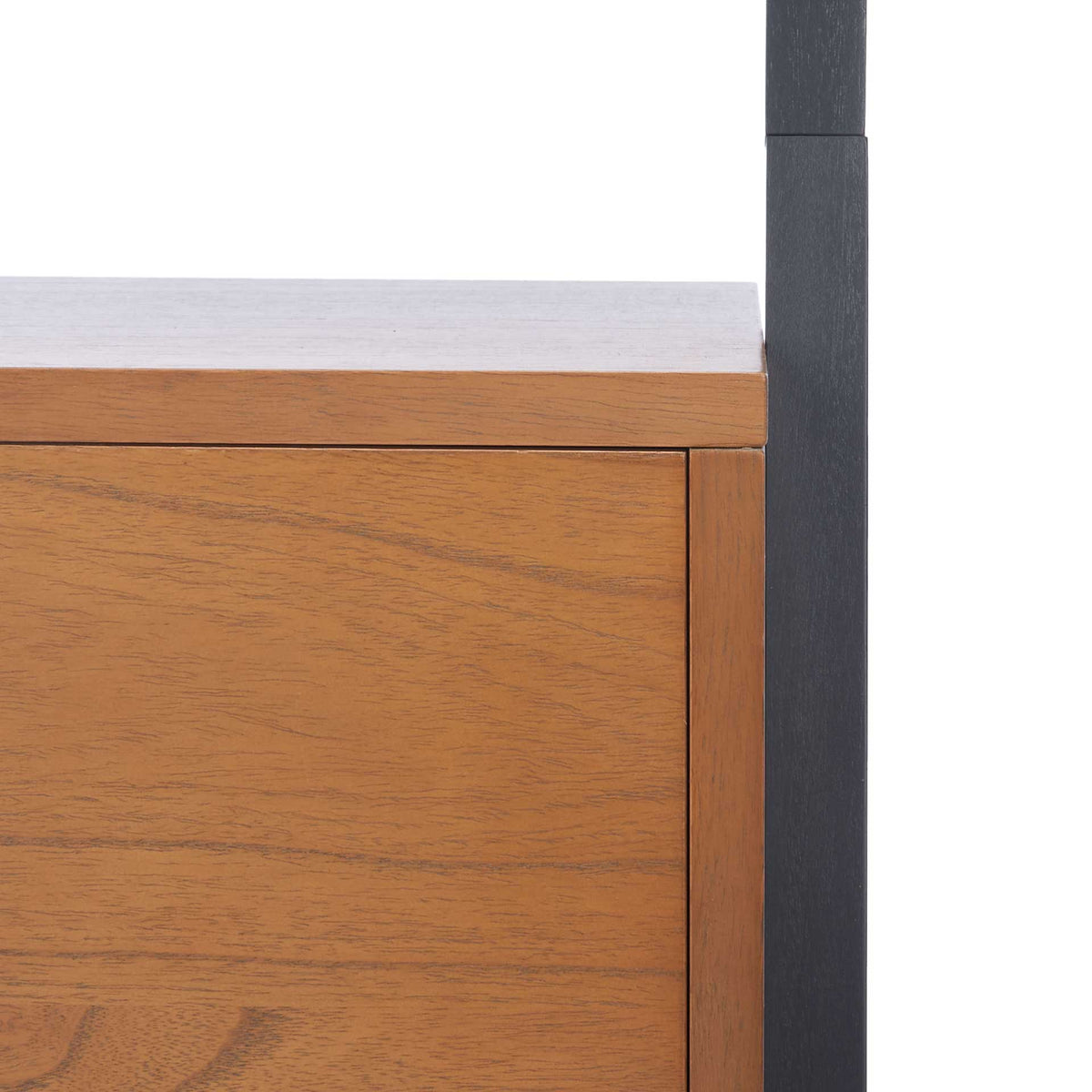 Landria 3 Shelf 1 Door Etagere Natural/Charcoal