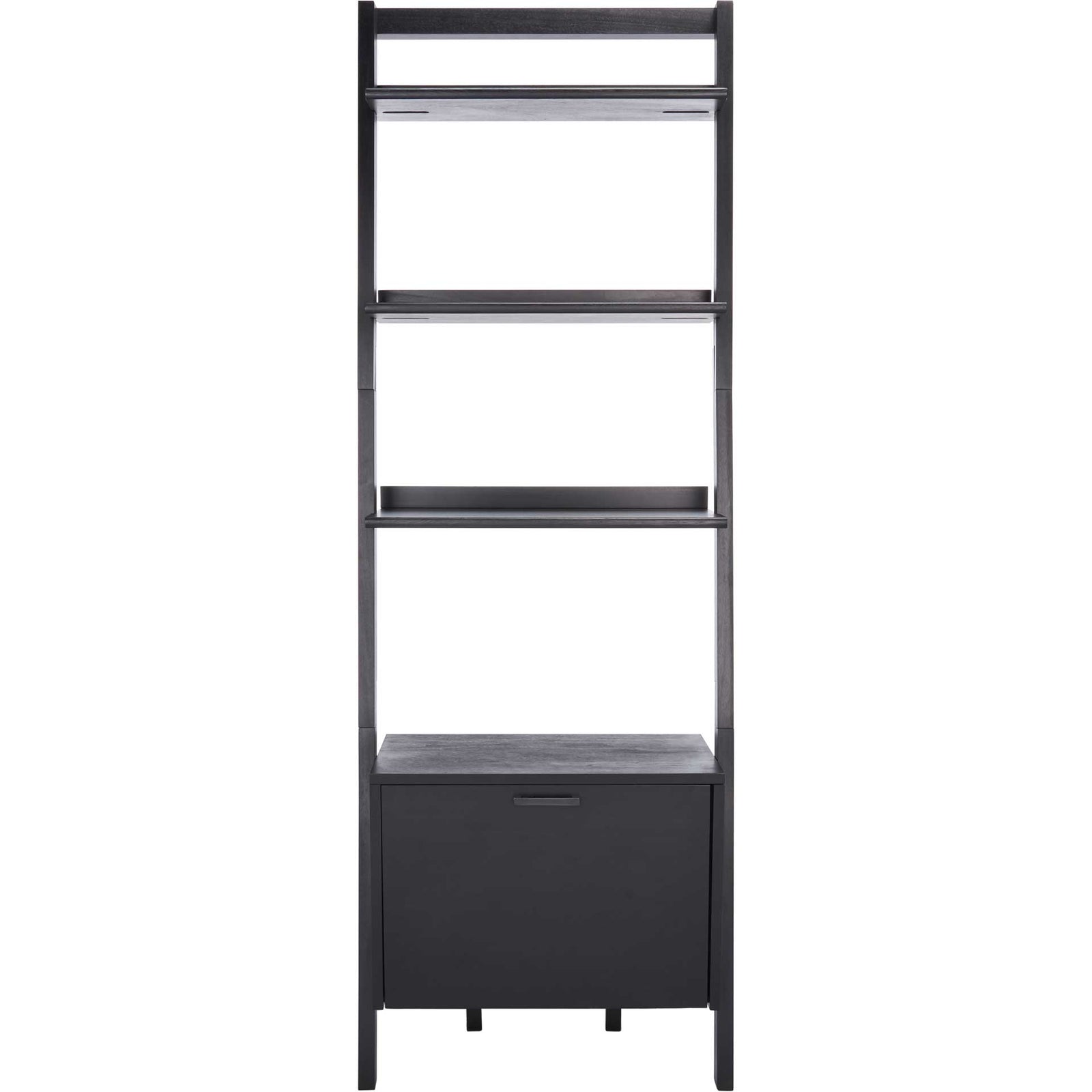 Landria 3 Shelf 1 Door Etagere Black
