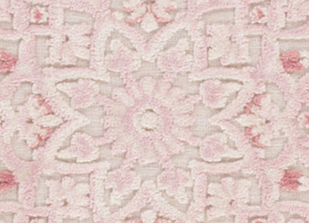 Fables Malo Ivory/Pink Area Rug