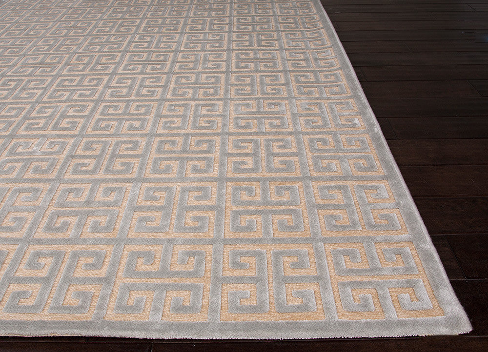 Fables Greek Pebble/Celestial Blue Area Rug