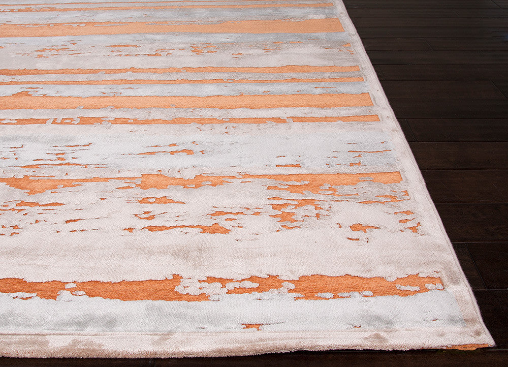 Fables Dazzle Apricot Orange/Barely Blue Area Rug