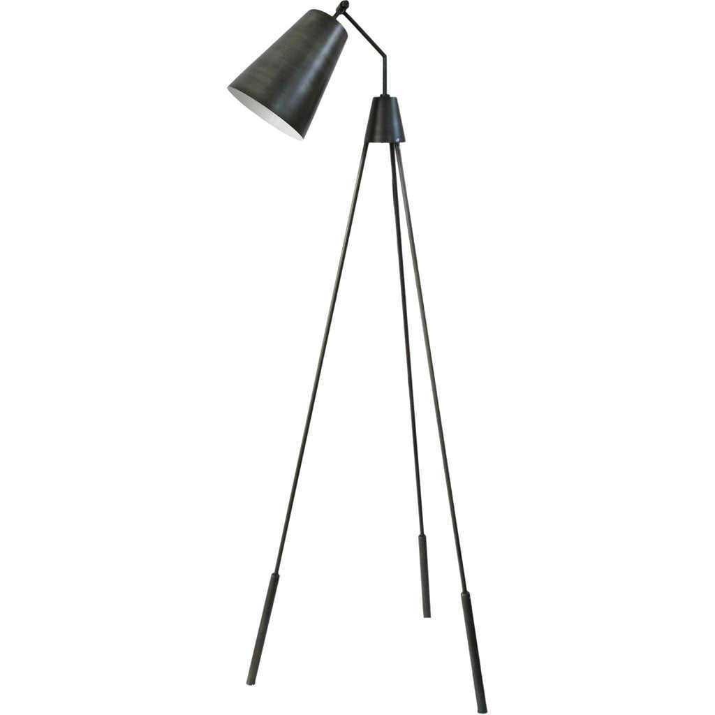 Asher Floor Lamp Silver