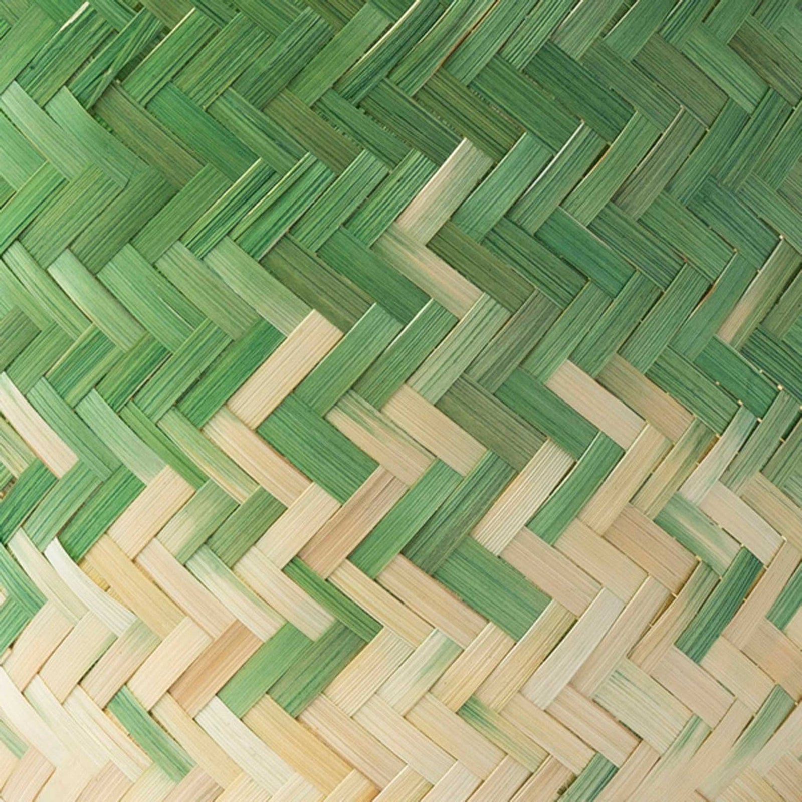 Frank Basket Grass Green/Cream