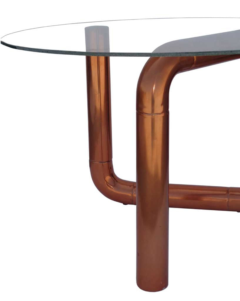 Boase Side Table Rose Gold