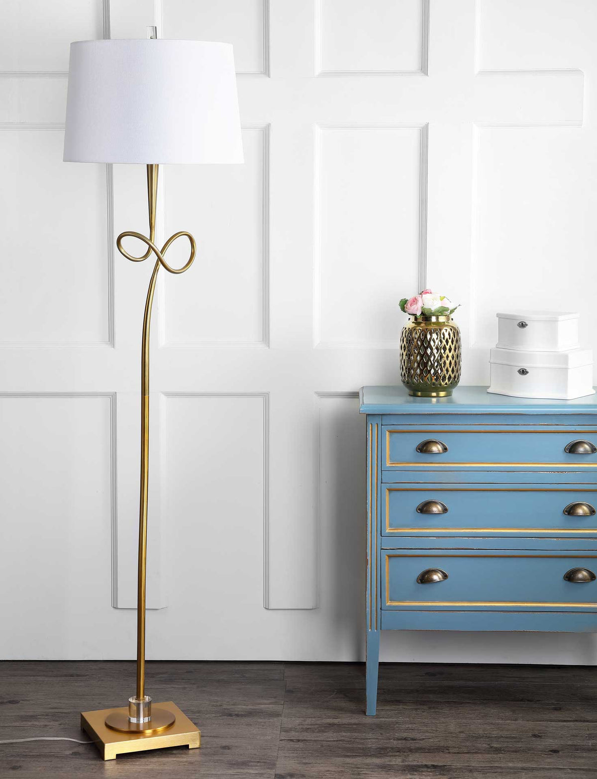 Linda Floor Lamp Gold