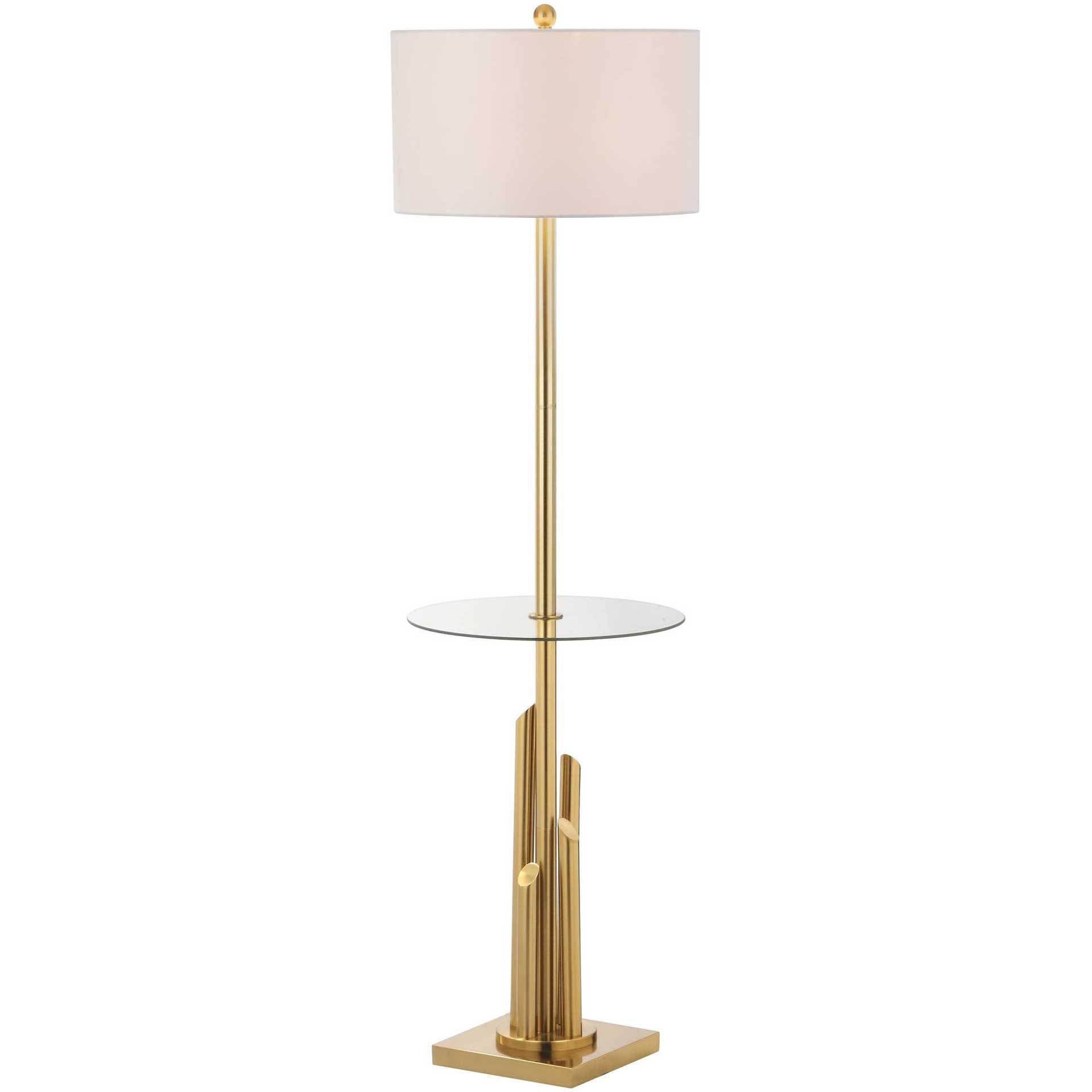 Amiya Floor Lamp Side Table