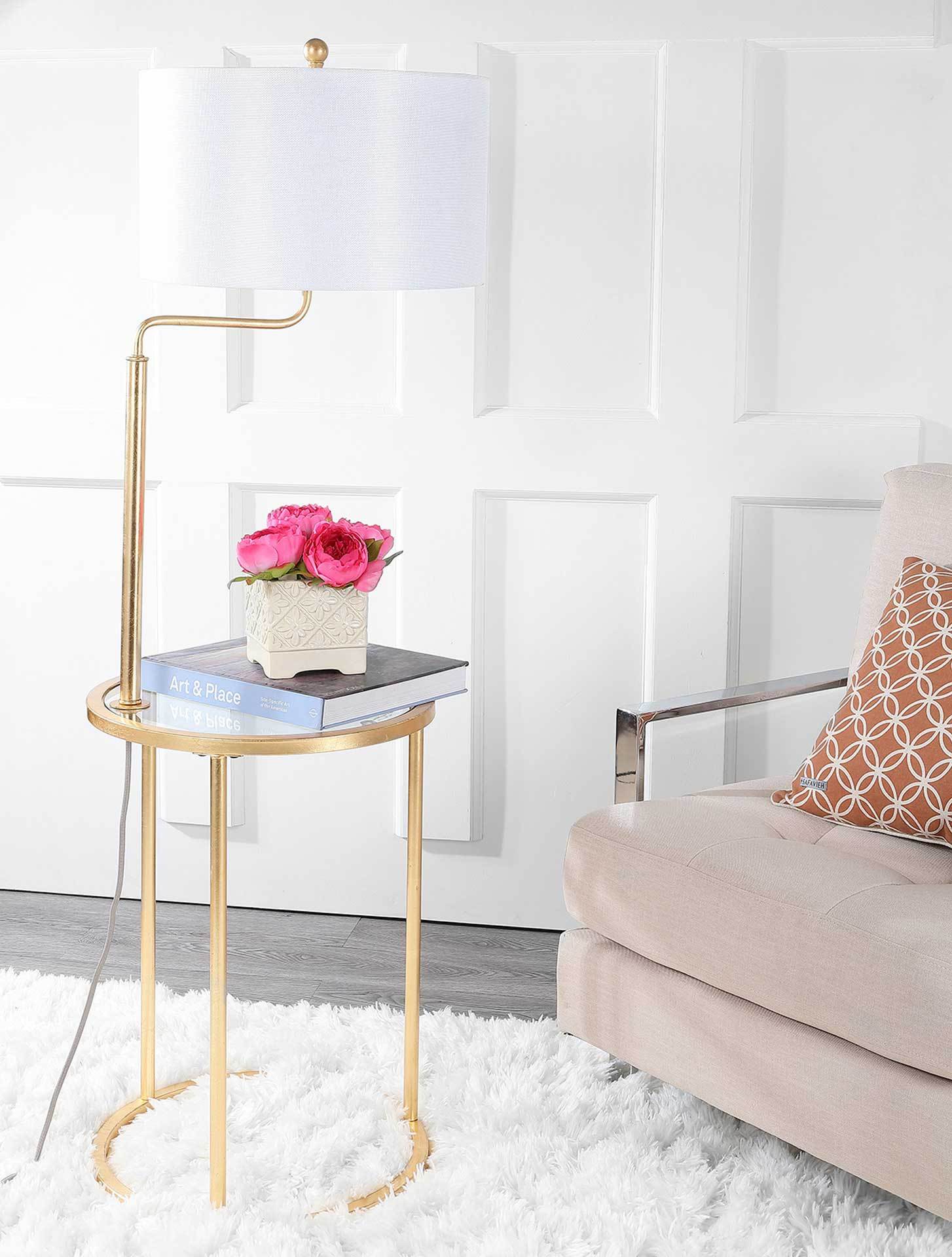Cristian Floor Lamp Side Table
