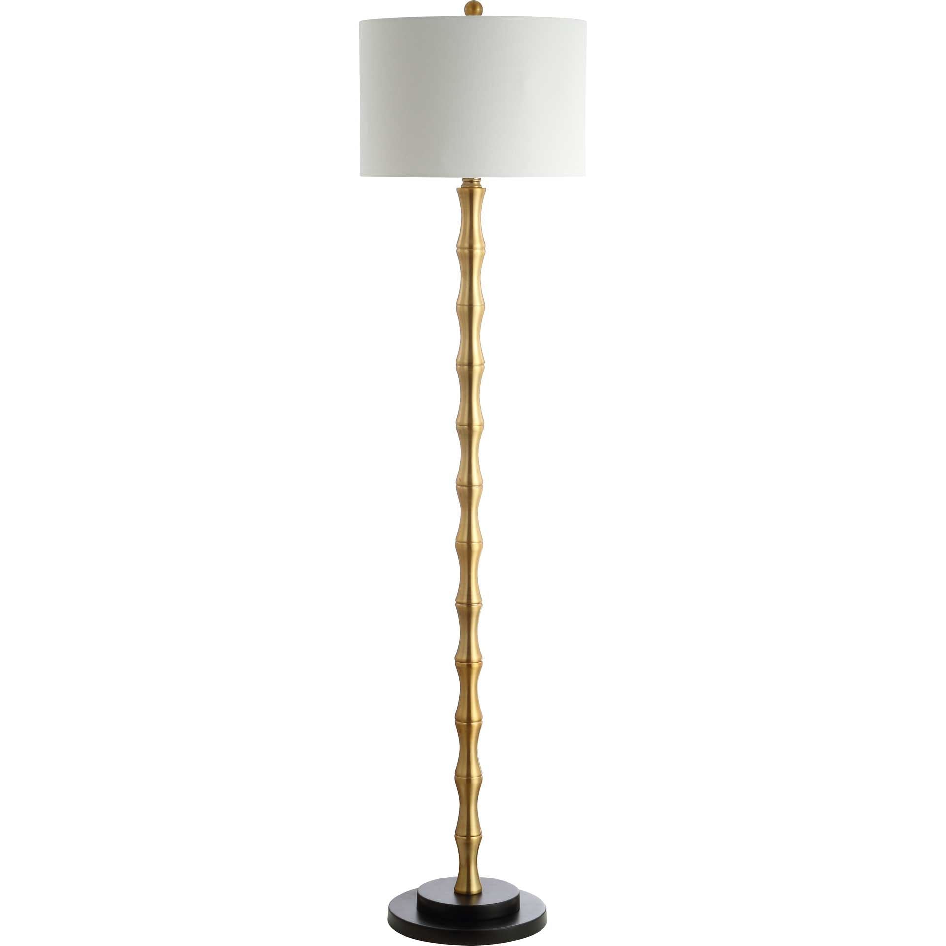 Kohen Floor Lamp Antique Brass