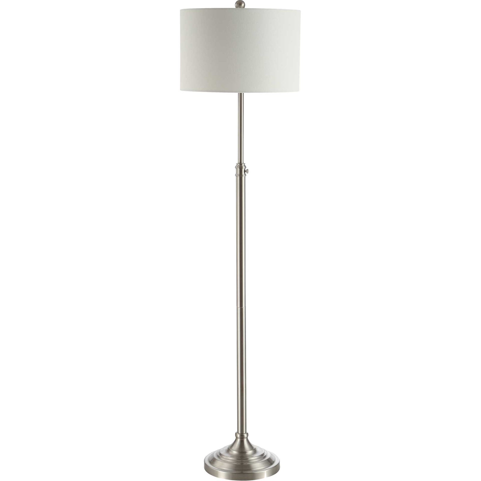 Leaf Floor Lamp Brush Nickel