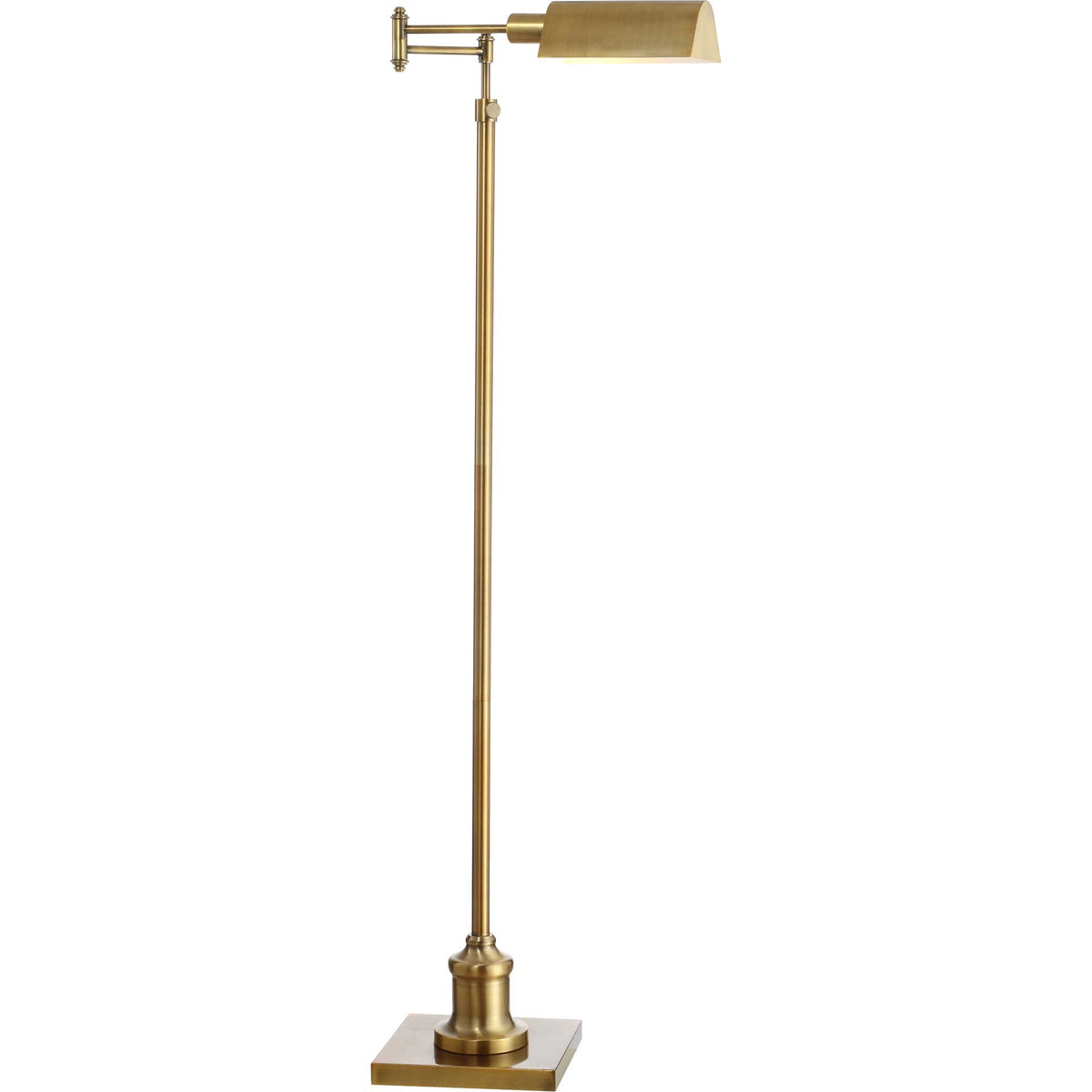 Brandy Floor Lamp Brass Gold