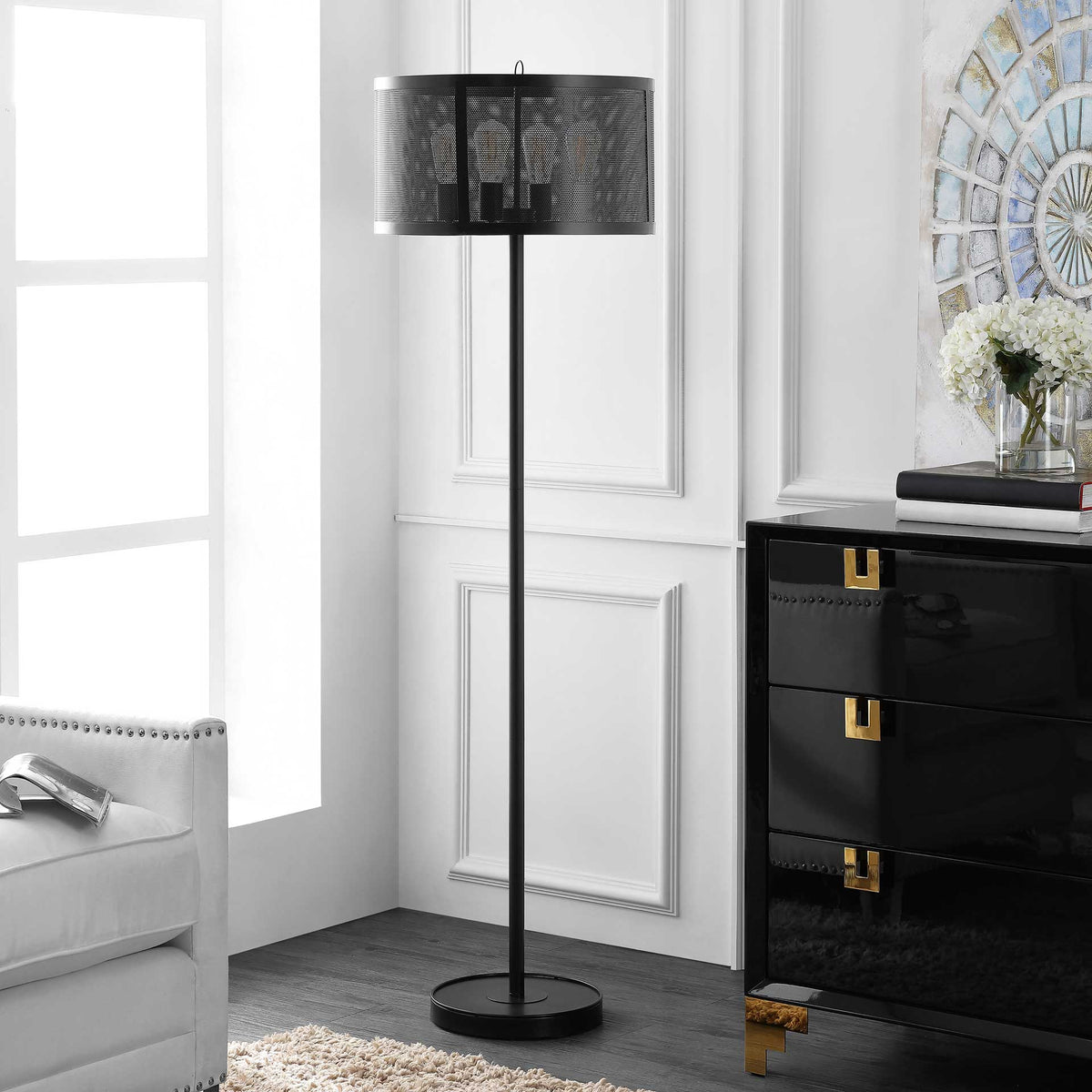 Velia Floor Lamp Black