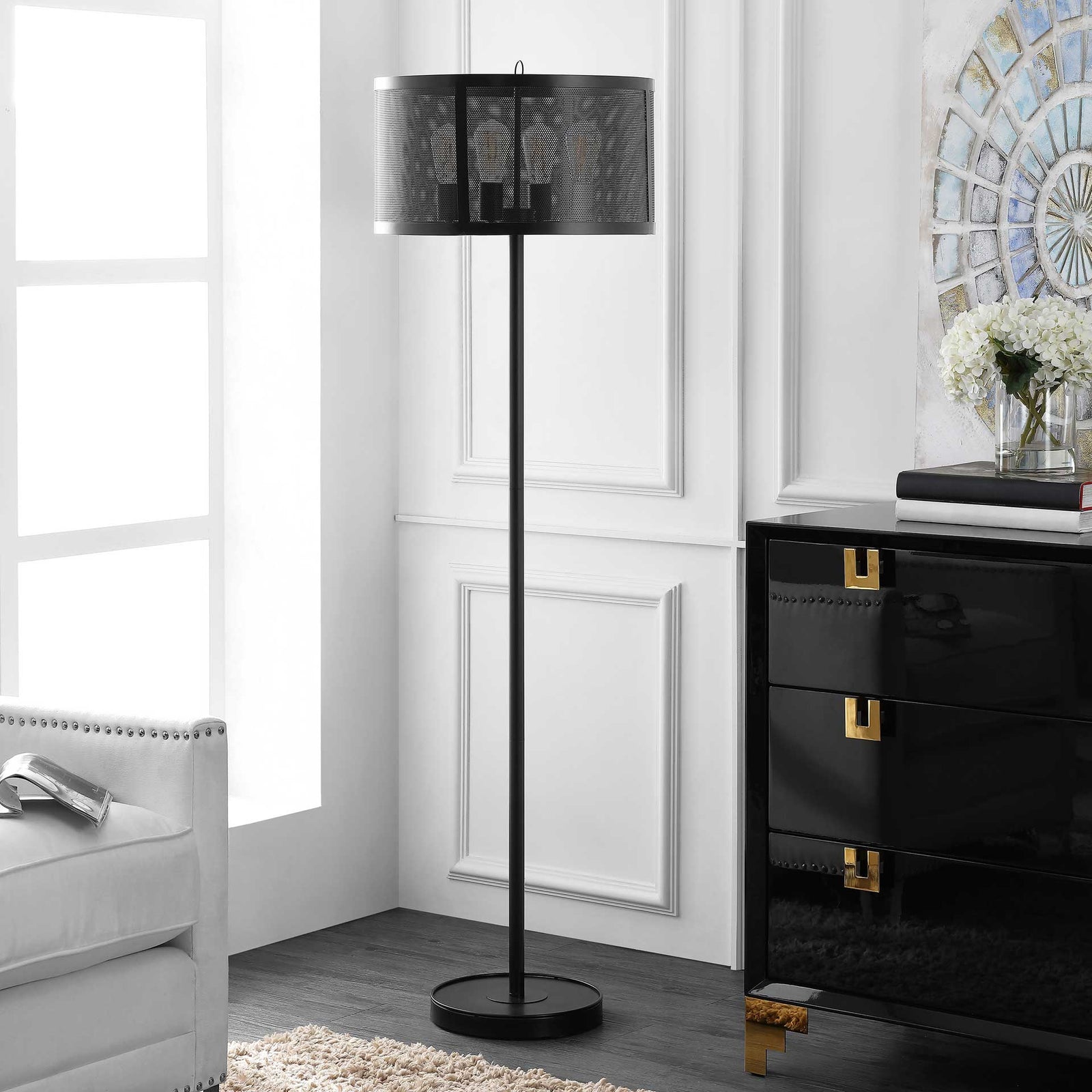 Velia Floor Lamp Black