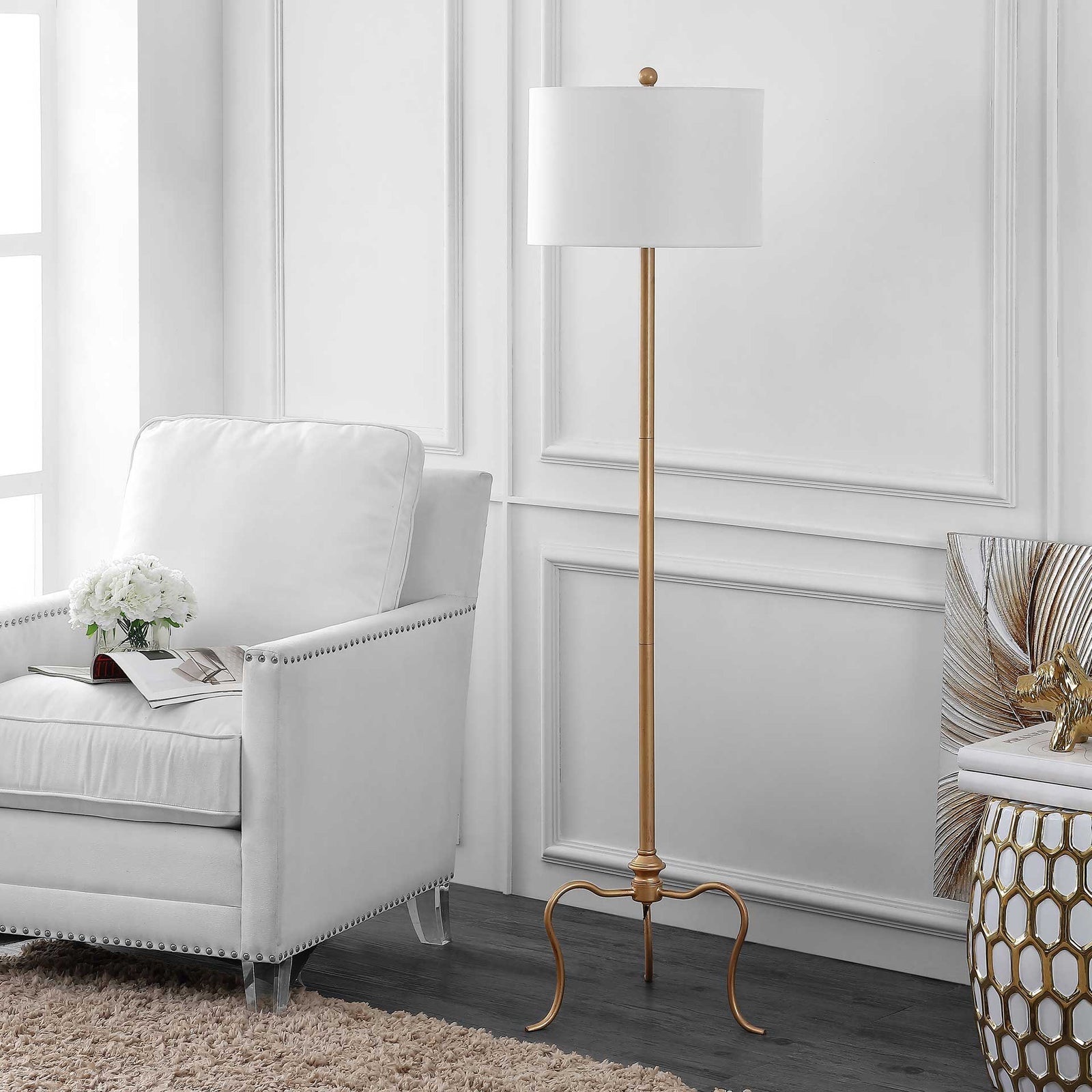 Eastwood Floor Lamp Antique Gold