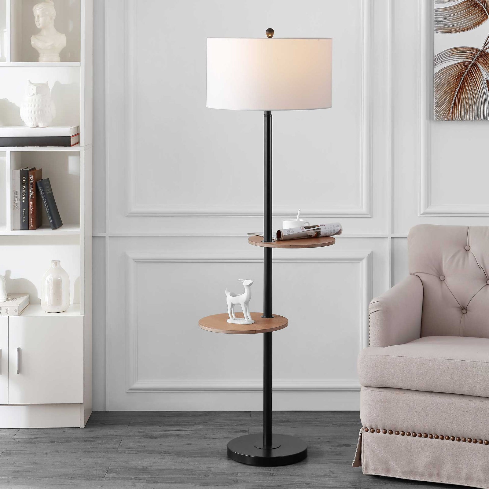 Kefton Floor Lamp Matte Black