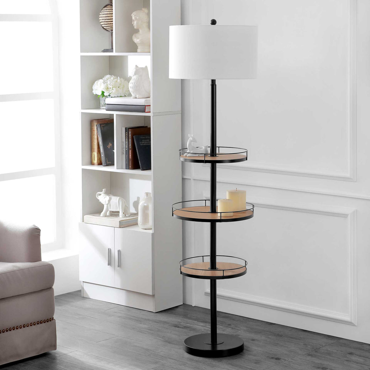 Belford Floor Lamp Matte Black