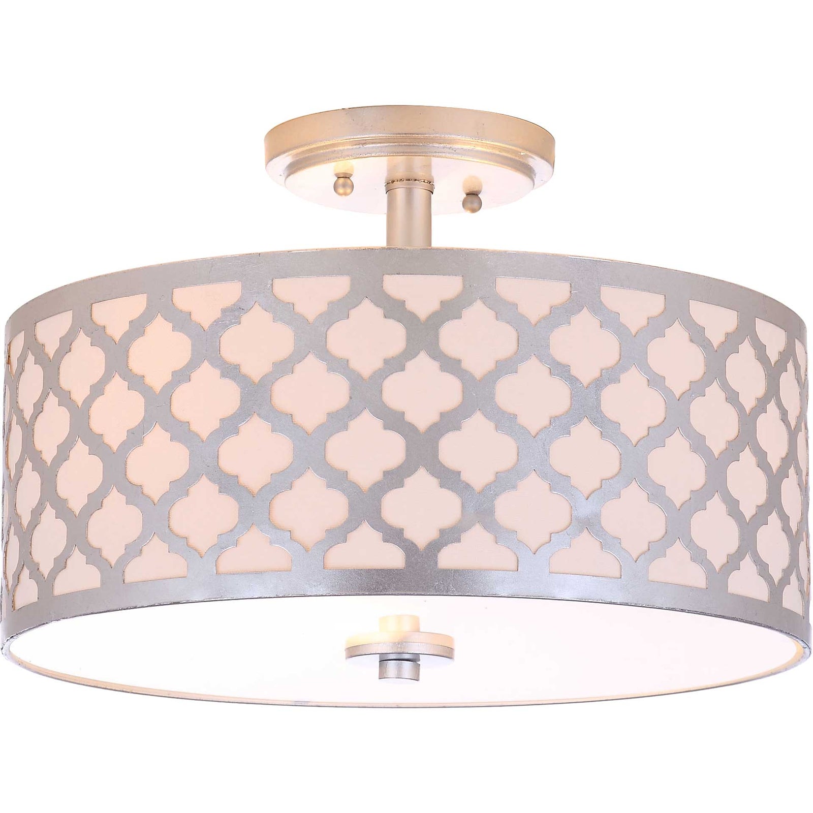 Kolten Silver Flush Mount Silver