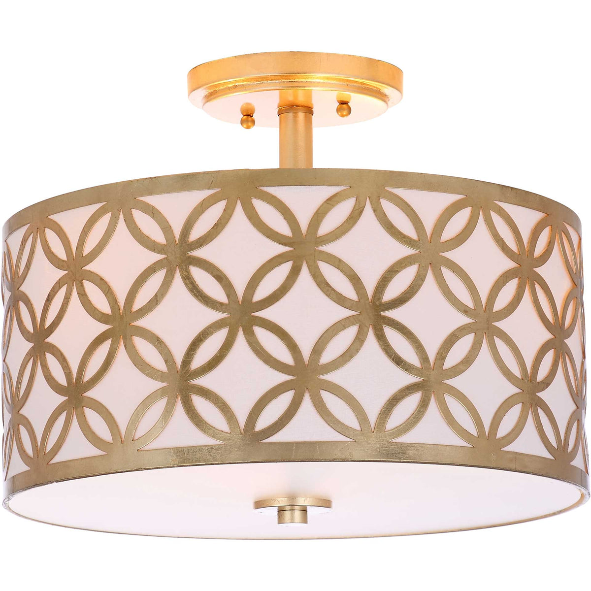 Celine Gold Flush Mount Gold