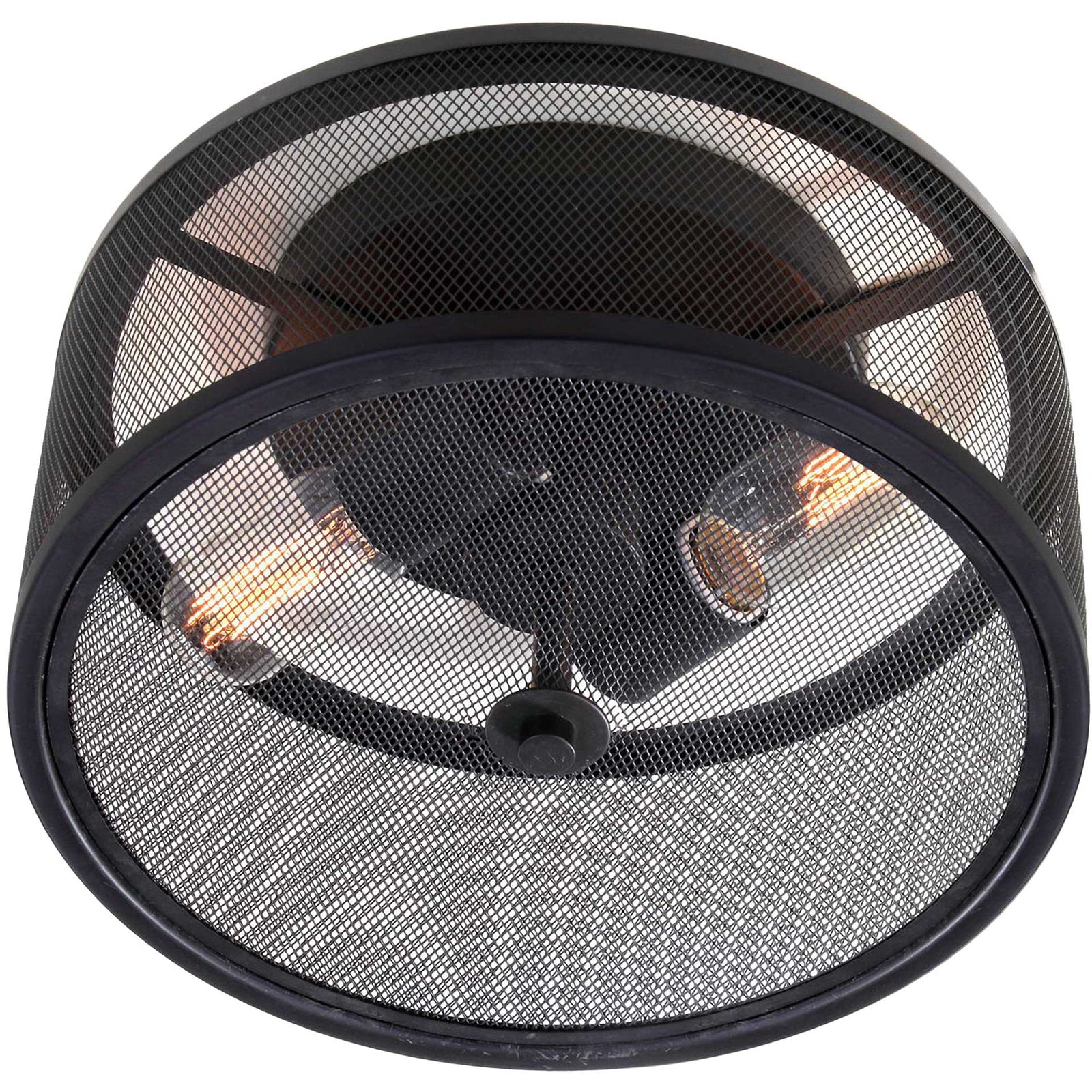 Alain Flush Mount Black