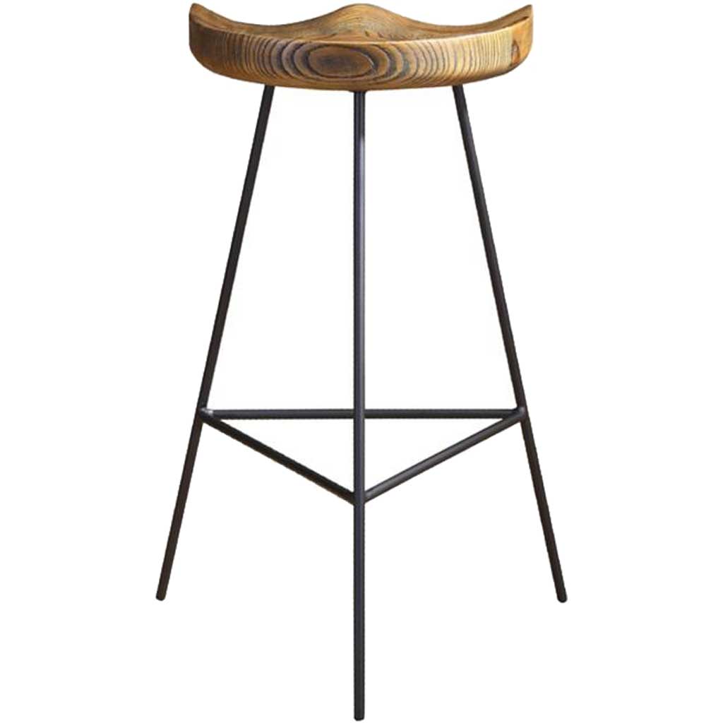 Stylish Wood Counter Stool