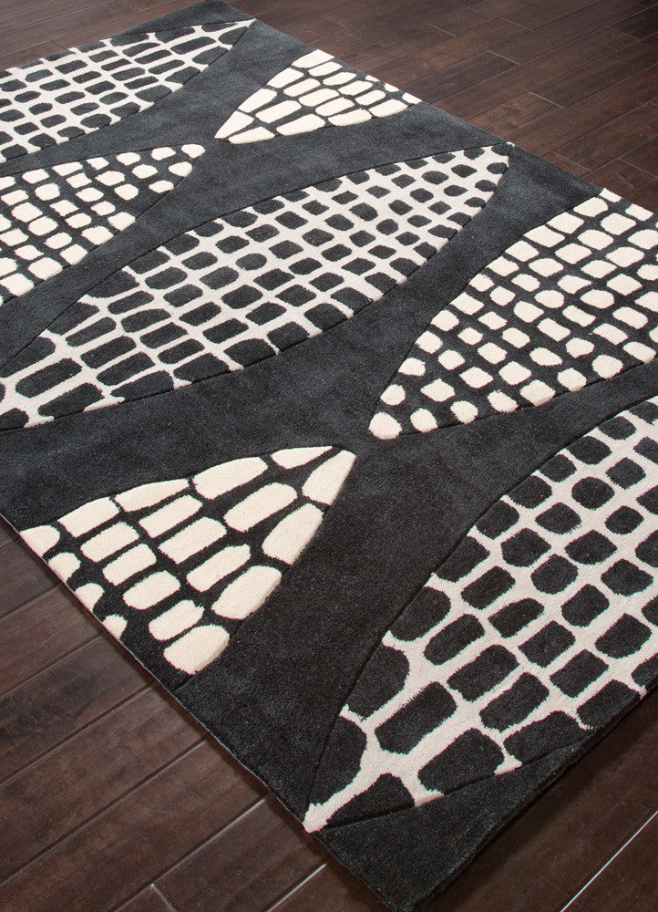 Fusion Seeds Black/Beige Area Rug