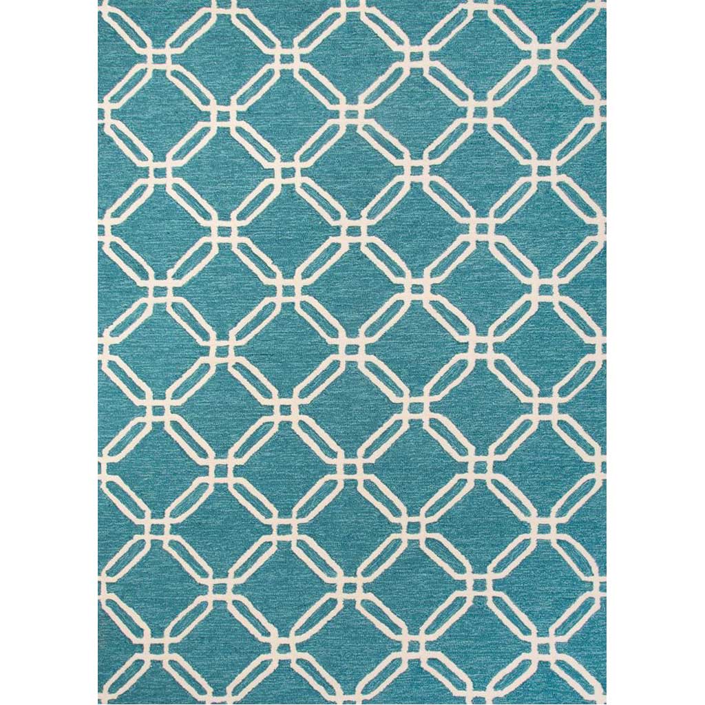 Fusion Duran Blue/Ivory Area Rug