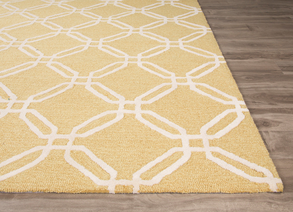 Fusion Duran Yellow/Ivory Area Rug
