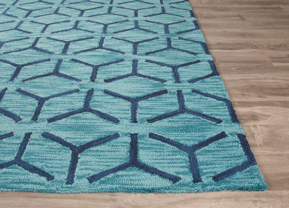Fusion Thorton Blue Area Rug