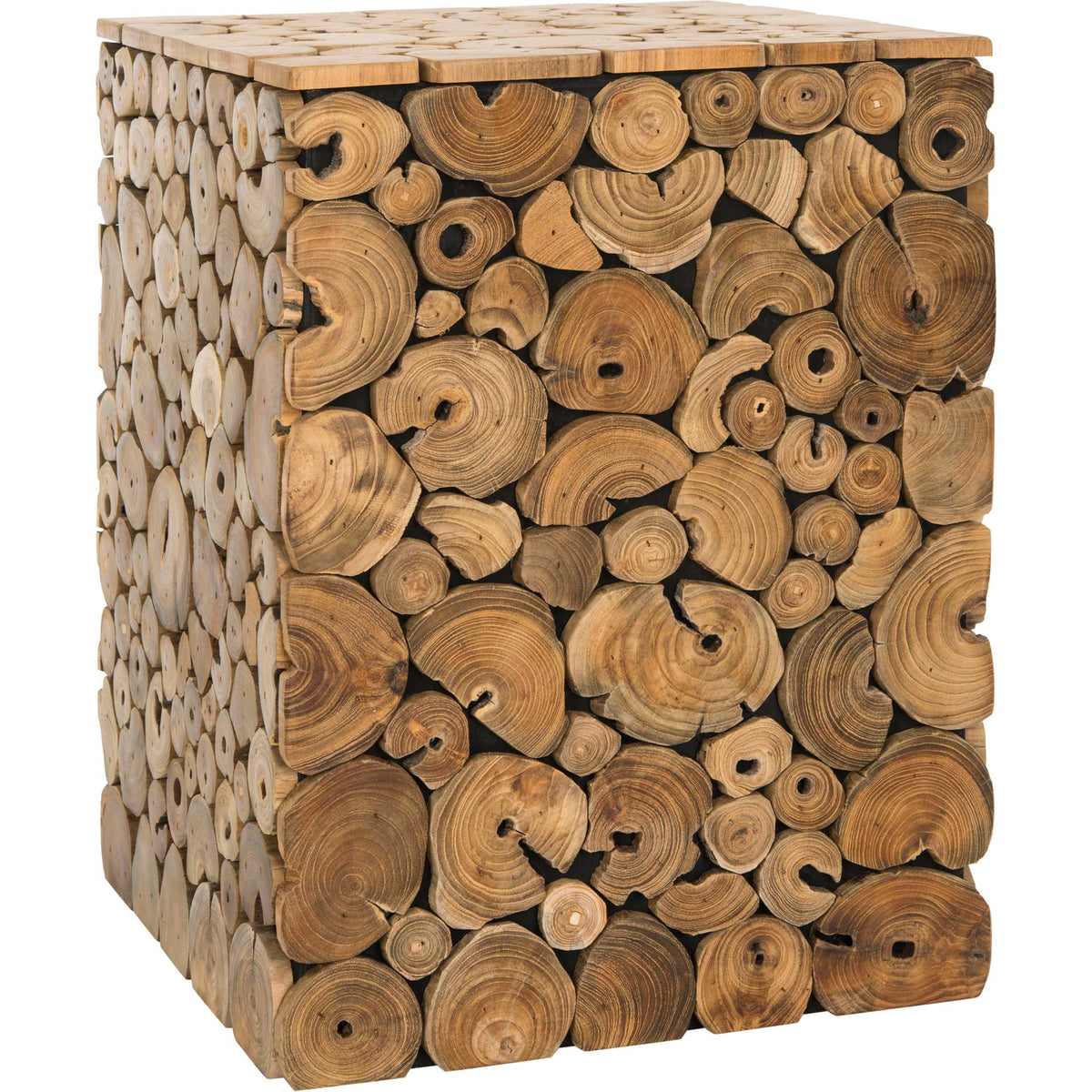 Jeremy Stool Medium Oak/Black