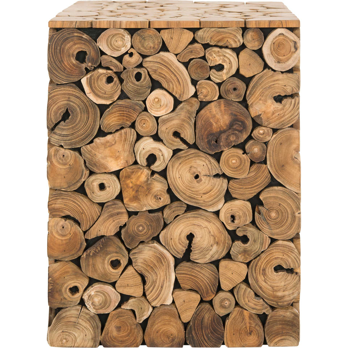 Jeremy Stool Medium Oak/Black