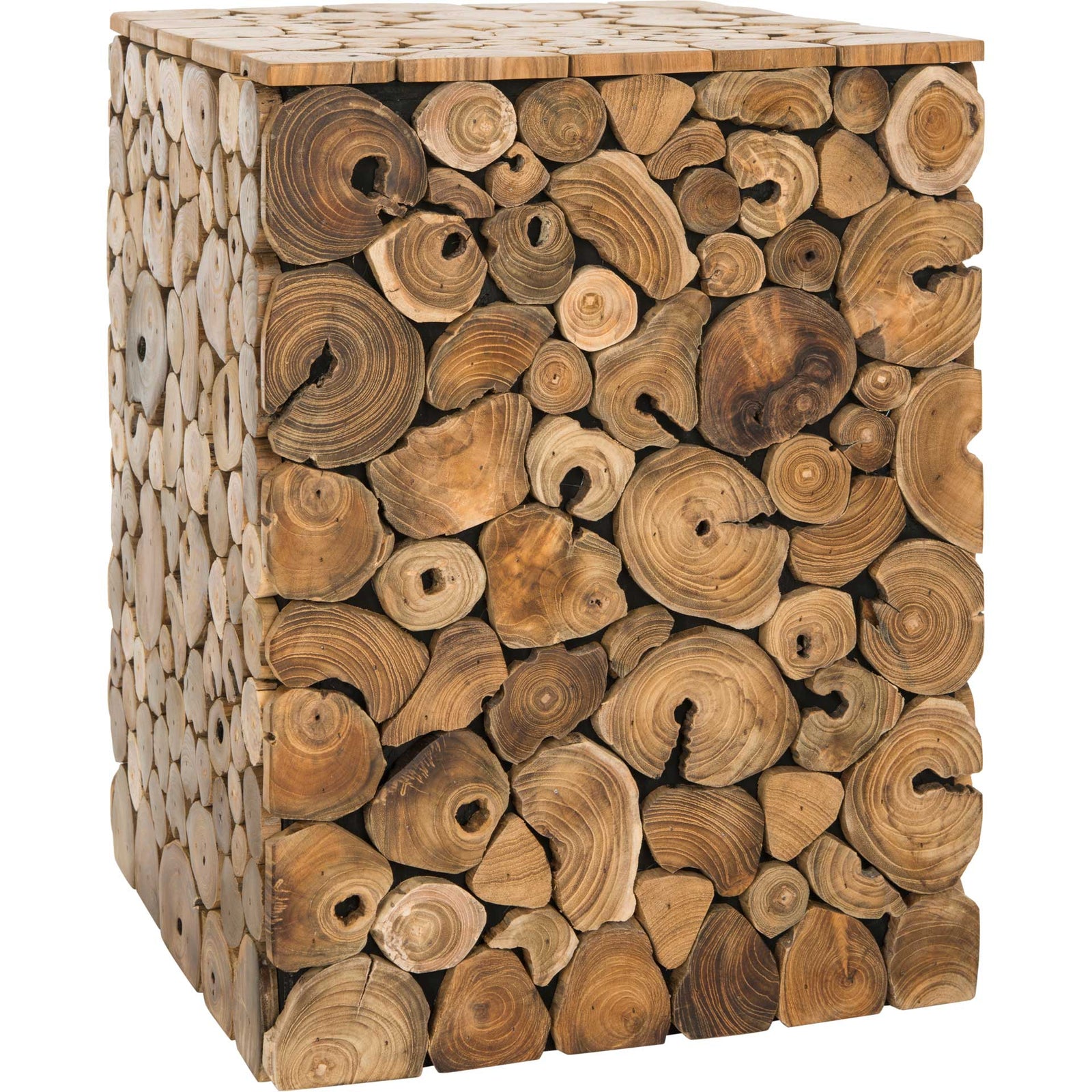 Jeremy Stool Medium Oak/Black